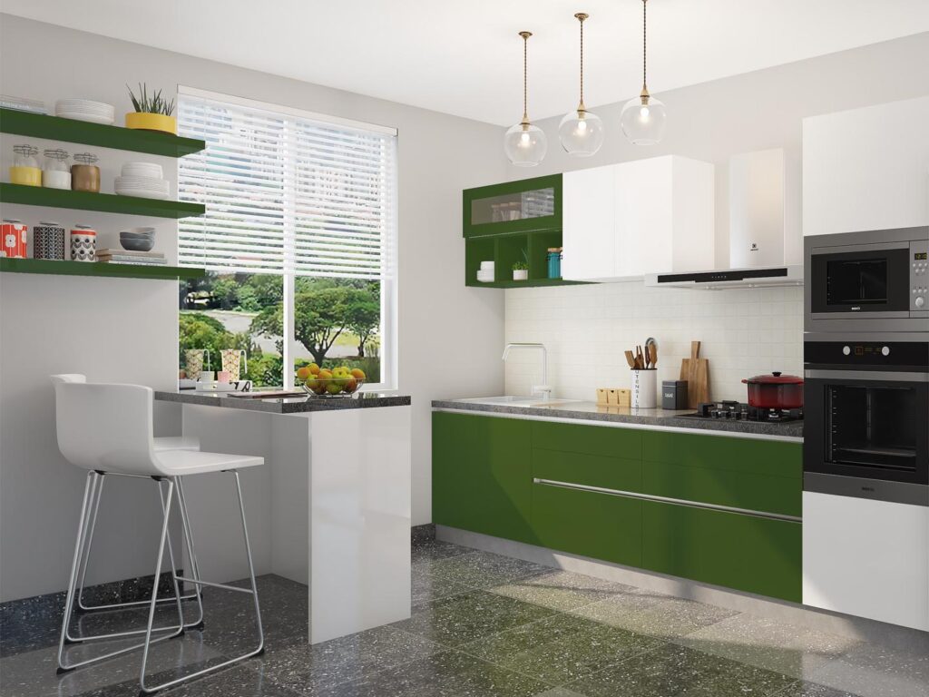 Straight Modular Kitchen